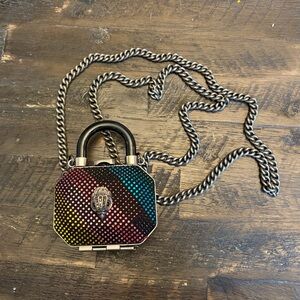 Kurt Geiger London Micro Top Handle Clutch Bag